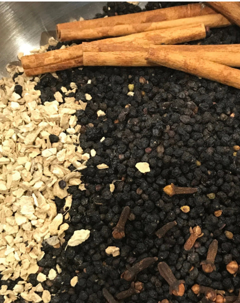 Organic Elderberry Syrup Brew Bag