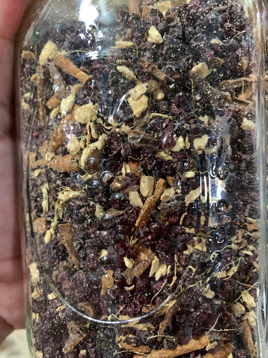 Elderberry tea